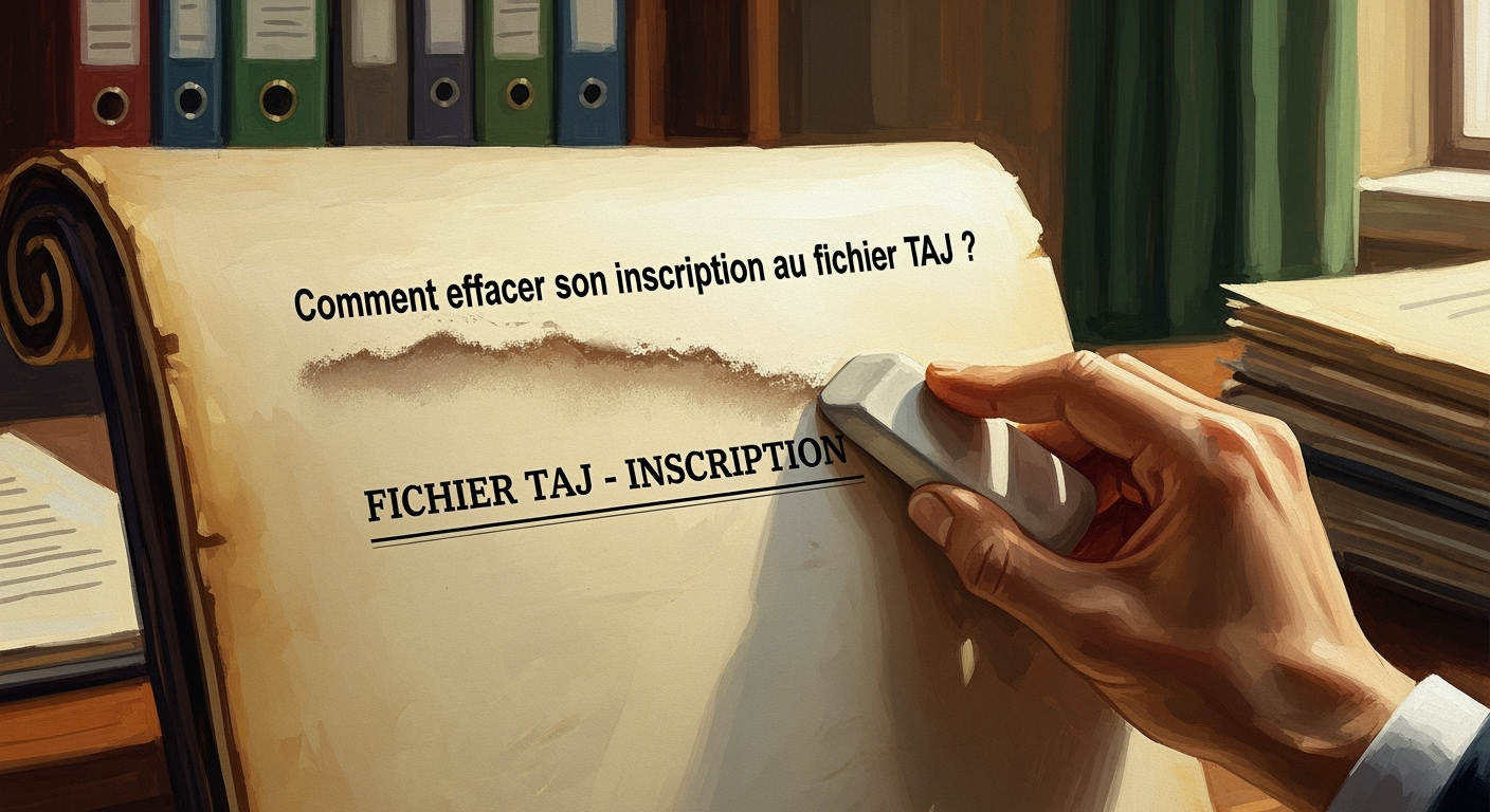 Comment effacer son inscription au fichier TAJ ?