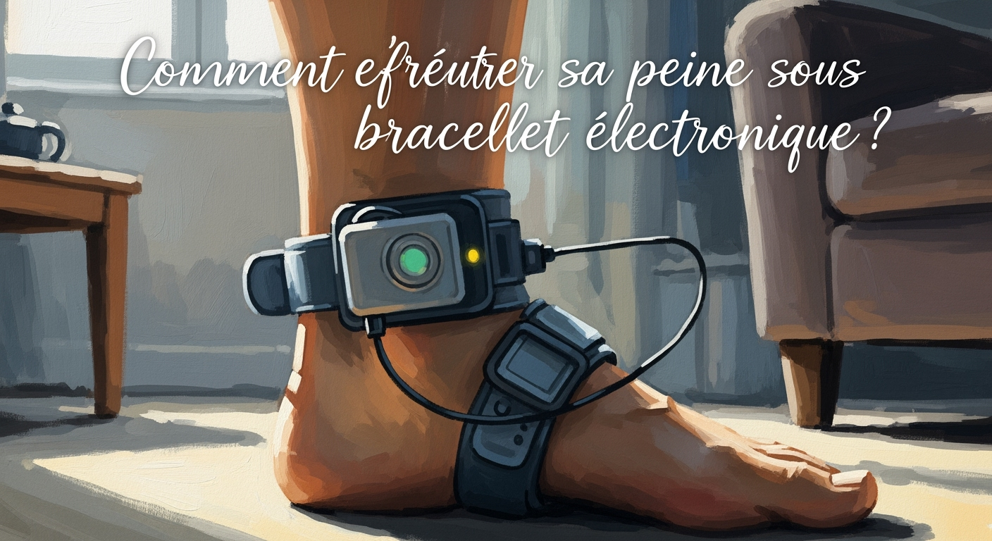 Comment effectuer sa peine sous bracelet électronique ?