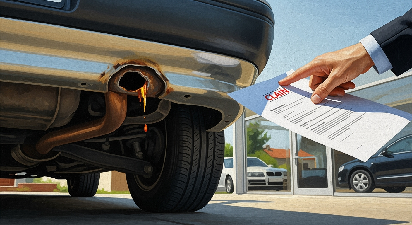 Vice caché voiture : la réclamation qui change tout lors de la vente