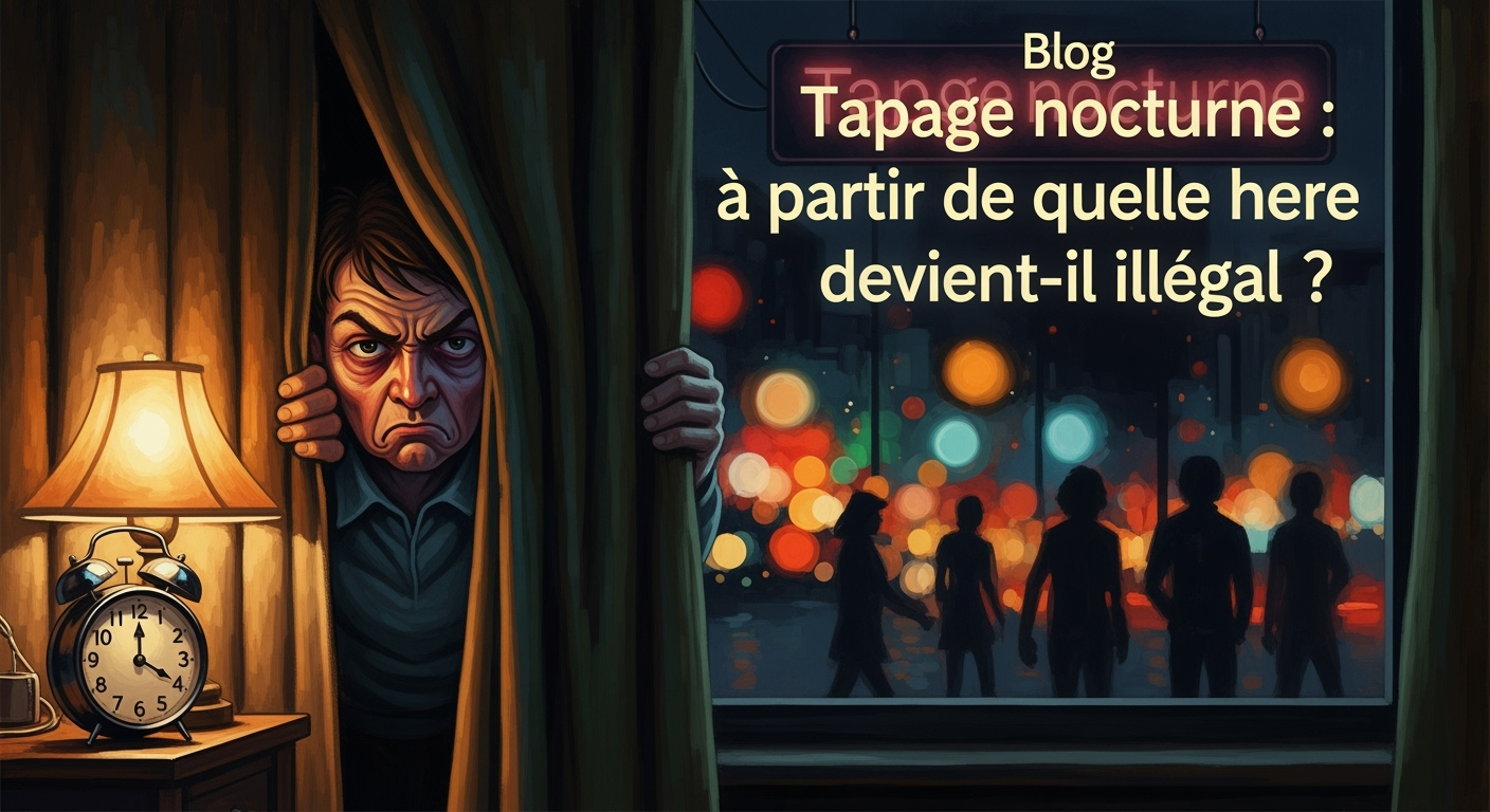 Tapage nocturne : à partir de quelle heure devient-il illégal ?