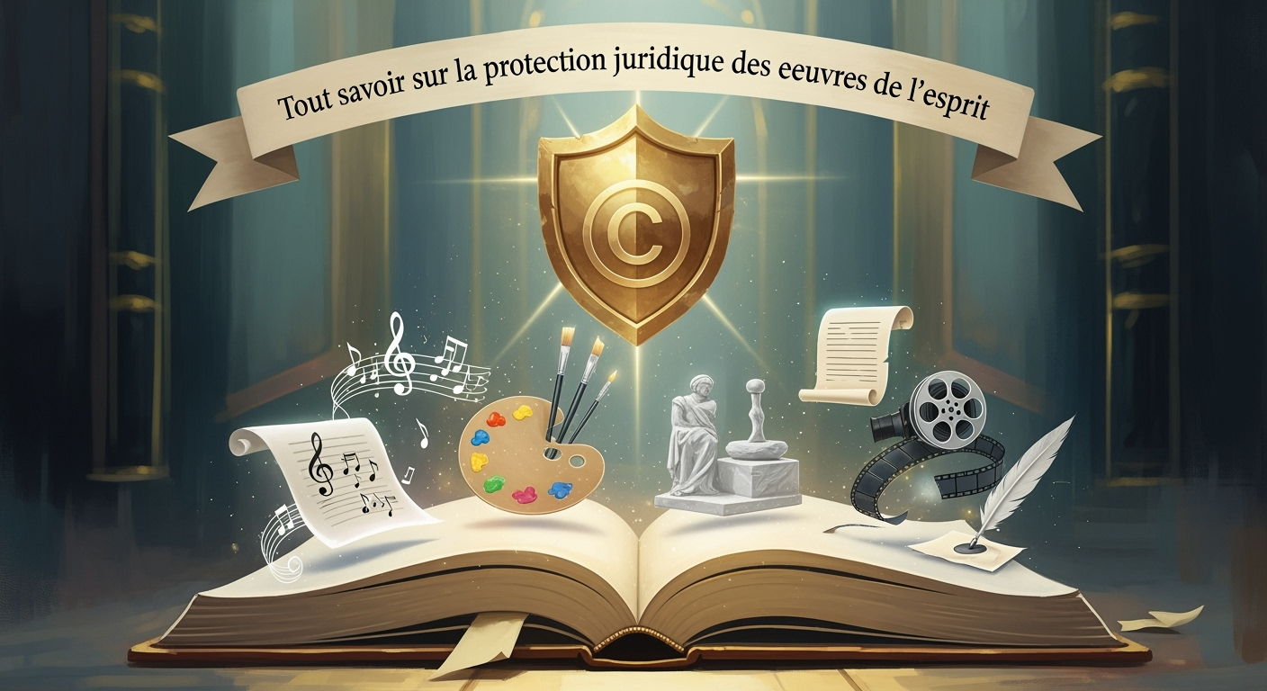 Tout savoir sur la protection juridique des œuvres de l'esprit