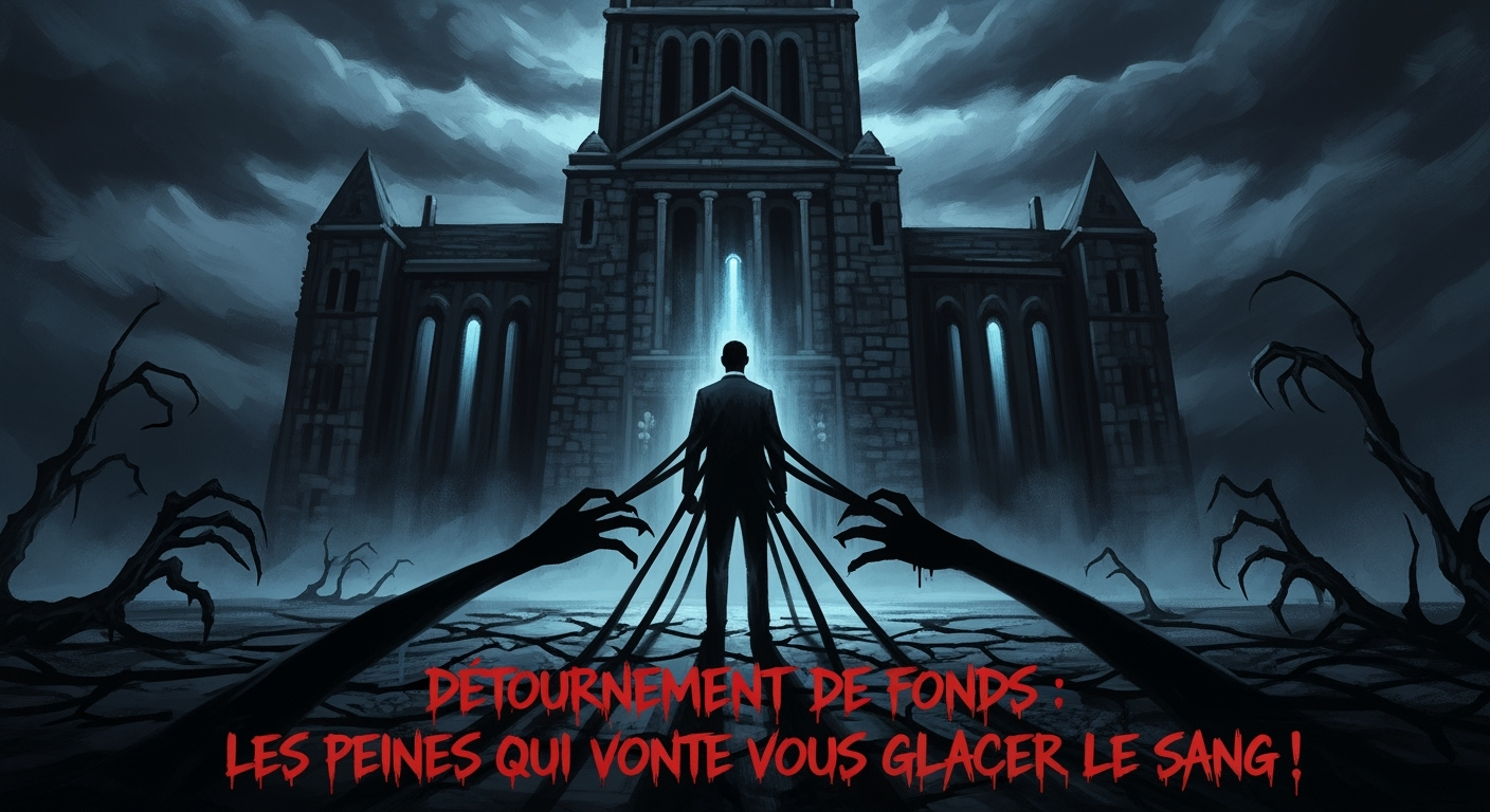Détournement de fonds : Les peines qui vont vous glacer le sang !