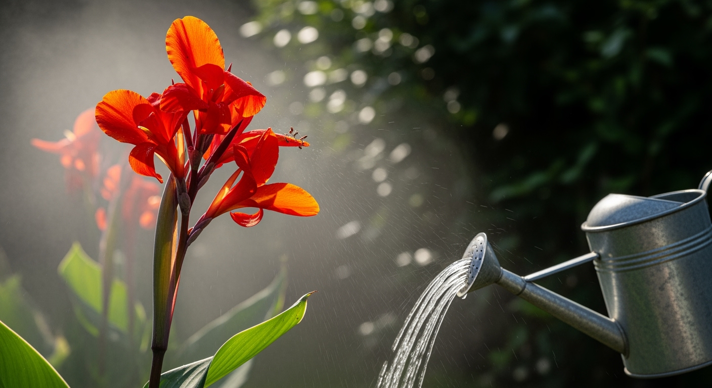 Le canna : une plante annuelle retombante spectaculaire