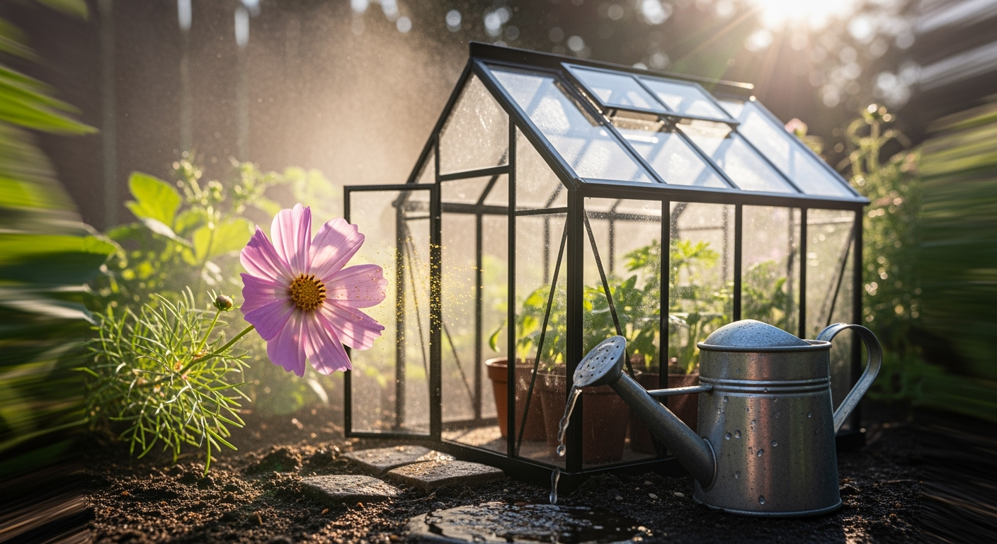 Choisir une petite serre de jardin adaptée