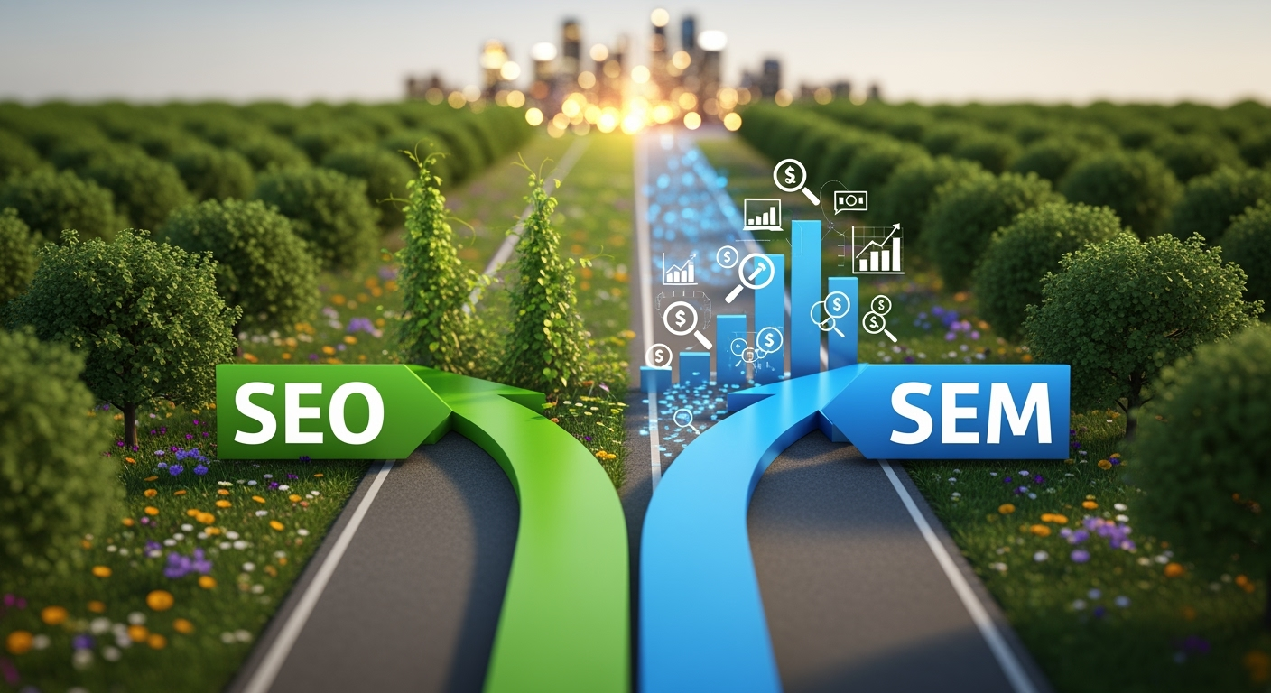 Comprendre la différence entre SEO et SEM