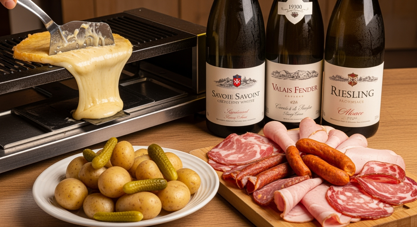 Quel vin blanc pour accompagner une raclette ?